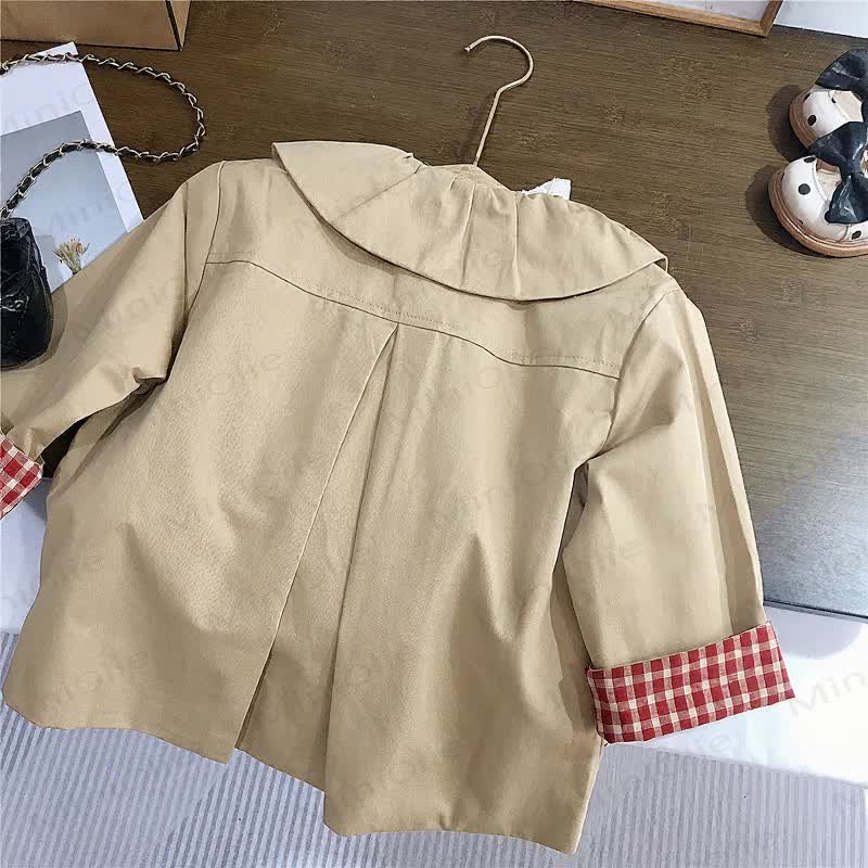 Toddler Girl Pocket Jacket or Lace Shirt - image 6