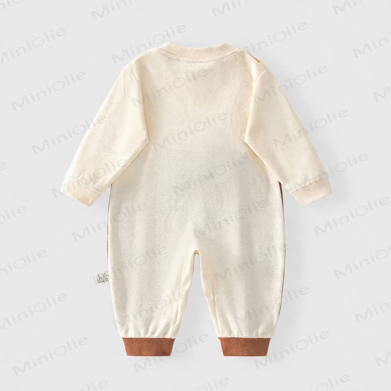 Baby Long Sleeve Animal Romper - image 4