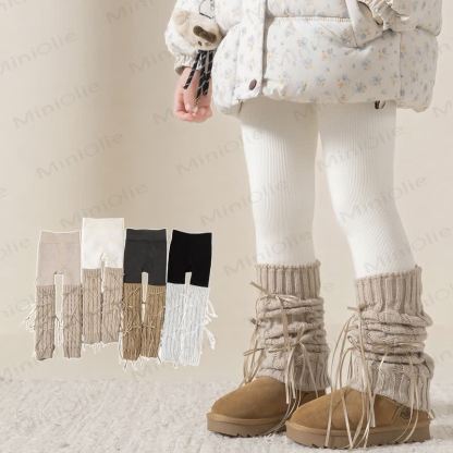 Toddler Bow Thermal Leggings - image 1
