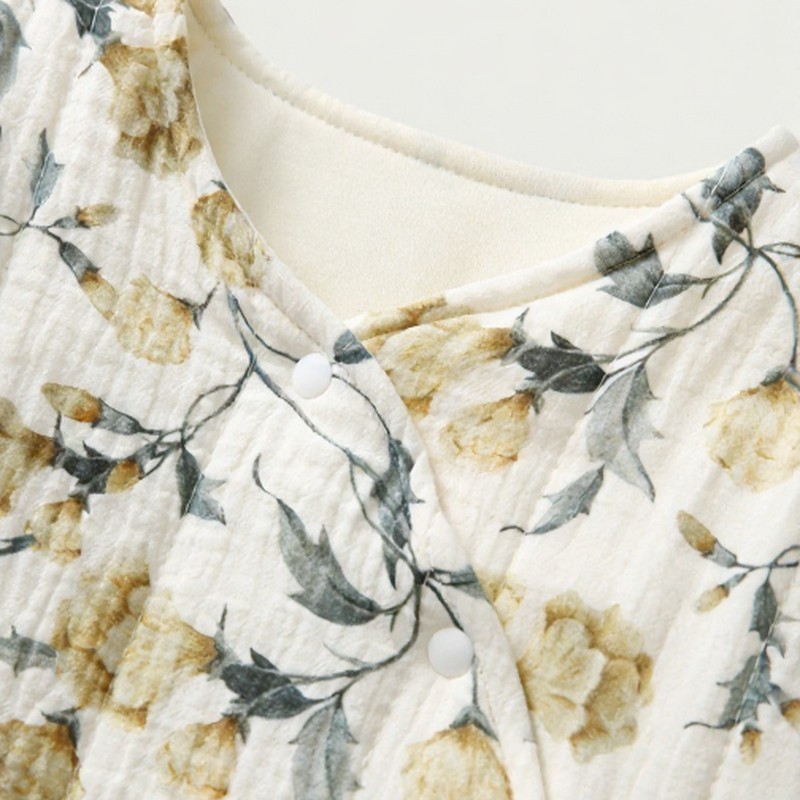 Baby Quilted Cotton Romper - image 5
