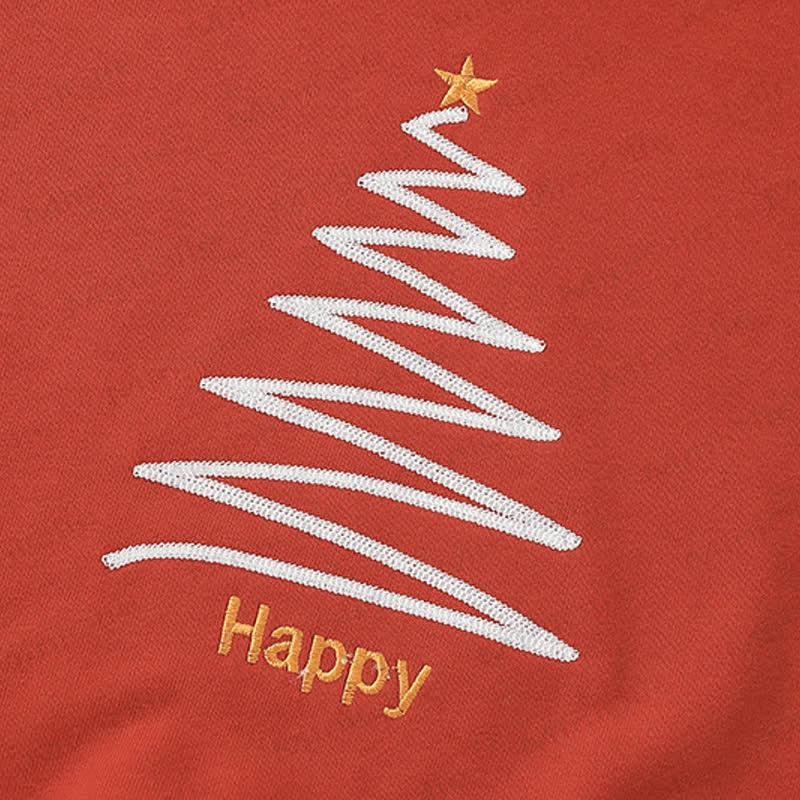 HAPPY Family Matching Christmas Tree Sweatshirt - image 16