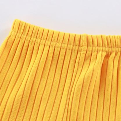 Toddler Kid Solid Color Knit Henley Lounge 2-piece Set - image 11
