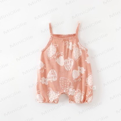 Baby Animal Print Romper - Red - 3-4T - image 7