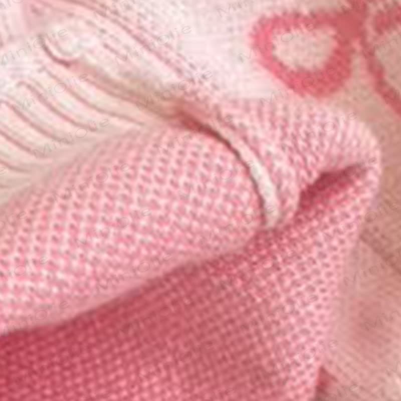 Baby Knit Bow Pink Cardigan/Pants - image 10