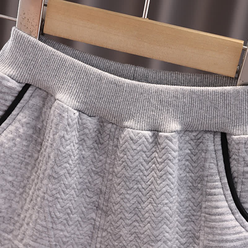 Baby Boy 2-Piece Simple Bear Sweatsuit Set - image 9