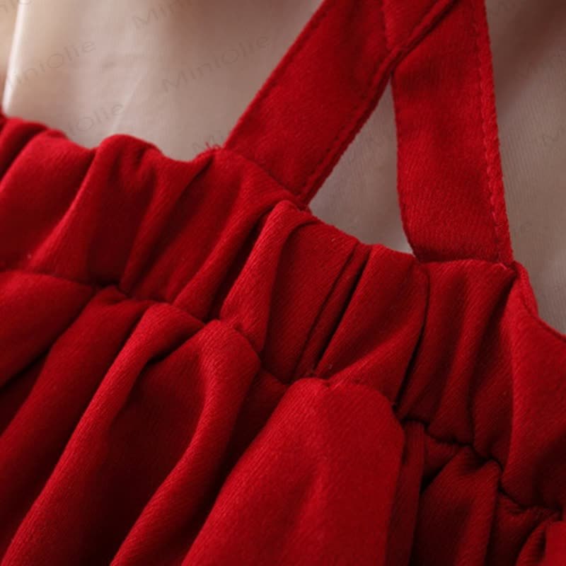 Baby Toddler Girl Bow Flying Sleeves Dress - image 8