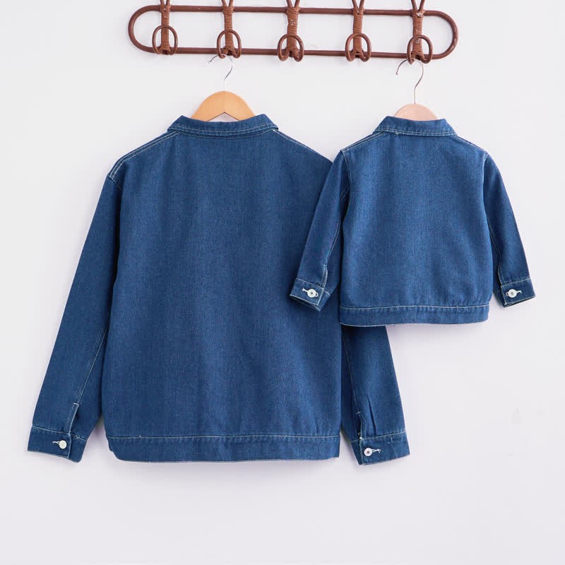 DID WE JUST BECOME BEST FRIENDS?/YUP! Family Denim Jacket - image 4