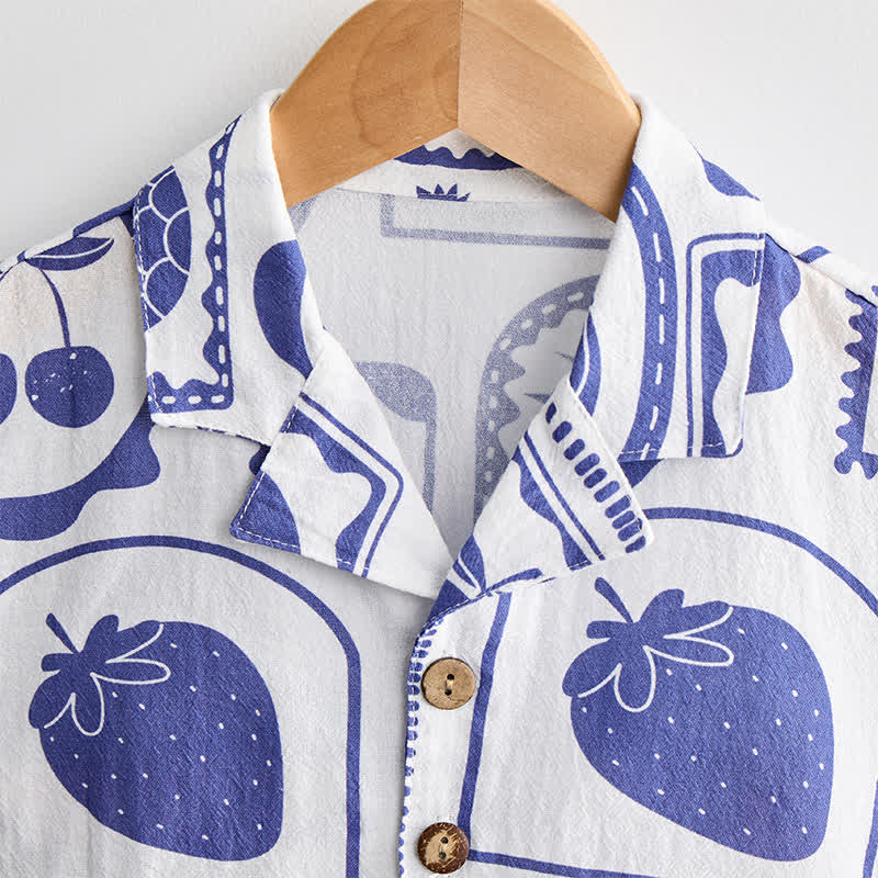 Baby Toddler Fruit Shirt and Shorts 2-piece Set - image 6