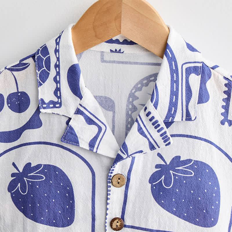 Baby Toddler Fruit Shirt and Shorts 2-piece Set - image 6