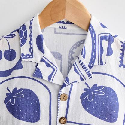 Baby Toddler Fruit Shirt and Shorts 2-piece Set - image 6