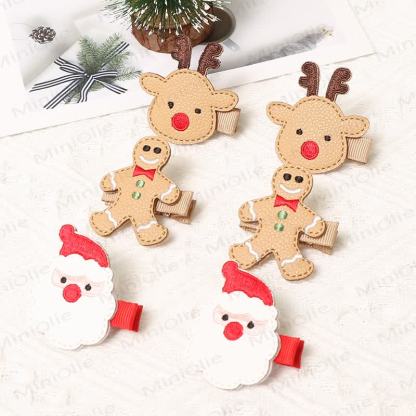 Baby Christmas Cute Hair Clip - image 2