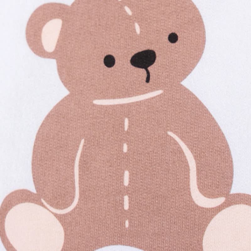 Toddler Teddy Bear Sweatshirt and Striped Pants 2-piece Set - image 4