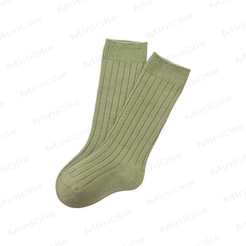Baby Toddler Solid Color Socks - Green - 3-5T - image 8