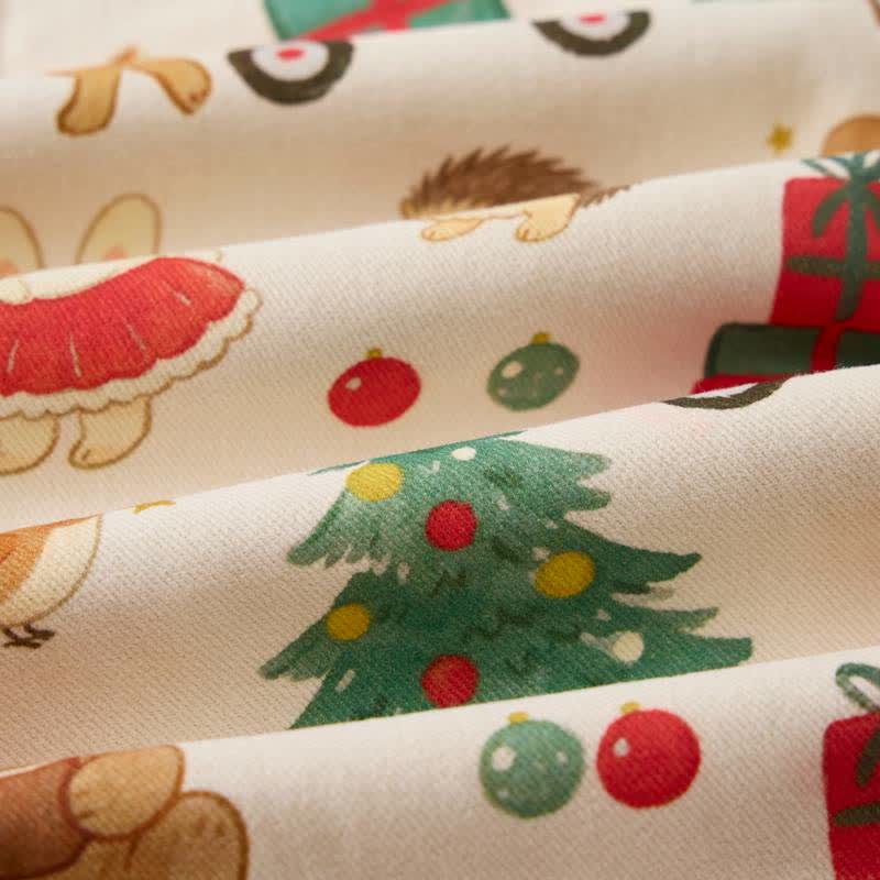 Baby Toddler Christmas Print Pocket Overalls - image 6