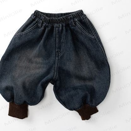 GOOD LUCK Baby Toddler Bear Jean Pants - image 4
