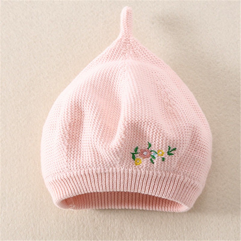  Baby Pink Floral Lace Collar Romper with Hat - image 5