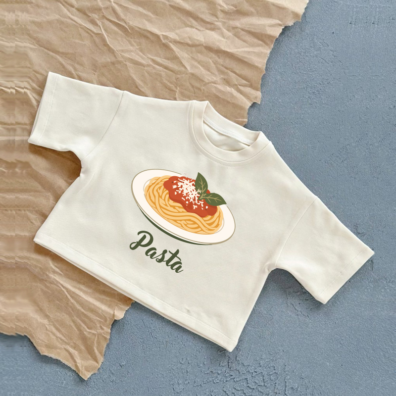 PASTA Baby White T-Shirt - White - 2-3T - image 1