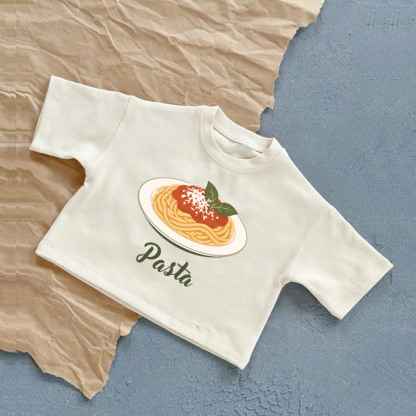 PASTA Baby White T-Shirt - White - 2-3T - image 1