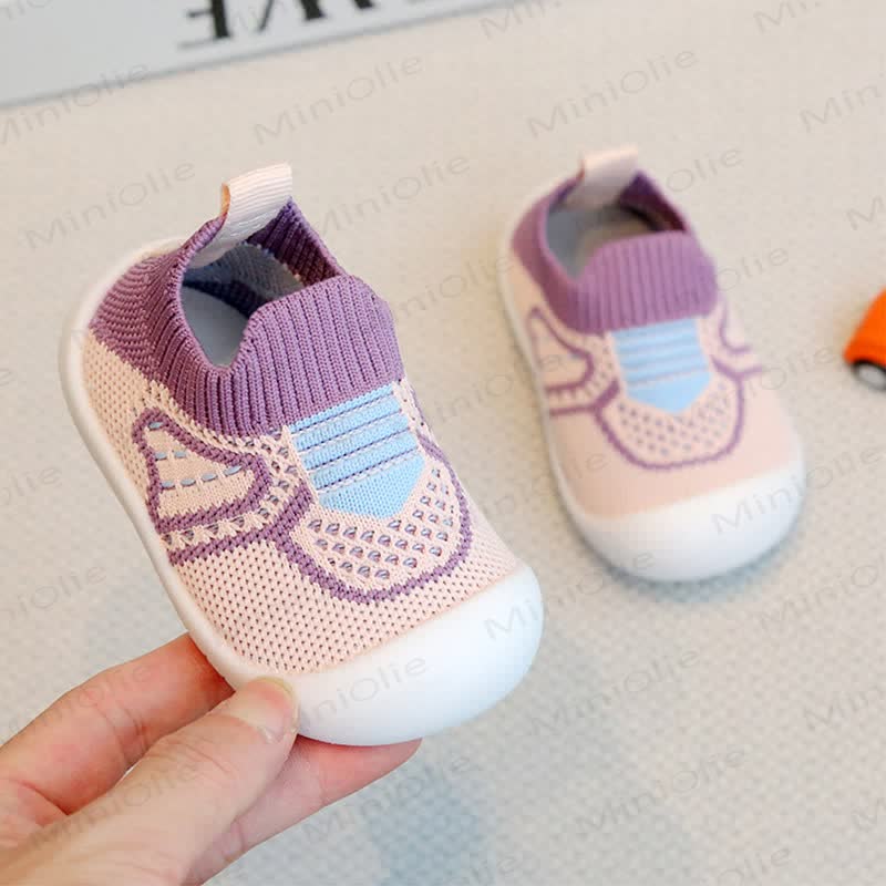 Baby Anti-slip Breathable Mesh Shoes - Purple - 10.5C - image 13