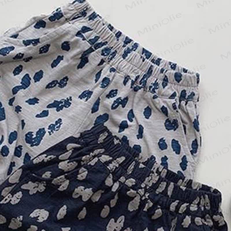Toddler Soft Cotton Dot Print Tank Top and Shorts 2-piece Set - image 7