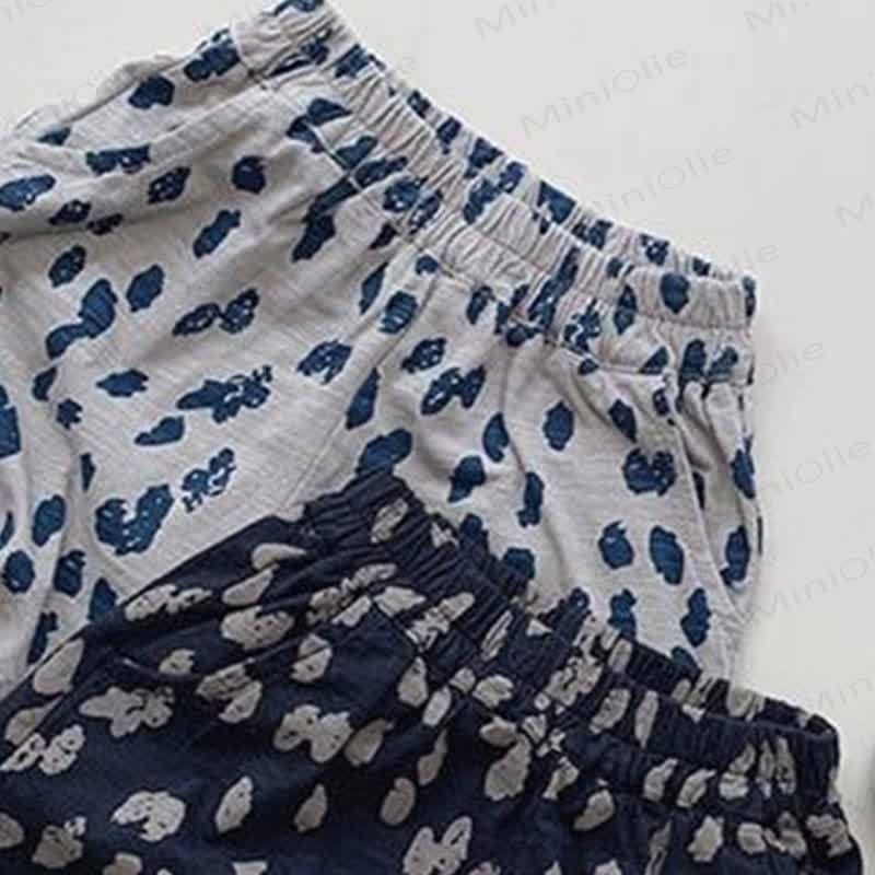 Toddler Soft Cotton Dot Print Tank Top and Shorts 2-piece Set - image 7
