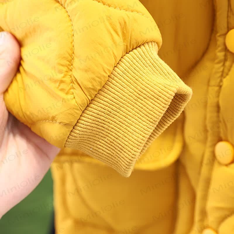 Toddler 2-Piece Solid Color Quilted Set - image 6