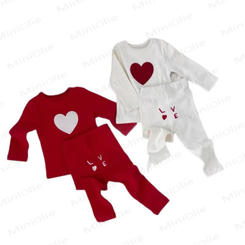 LOVE Baby Toddler Girl 2-piece Set - image 3
