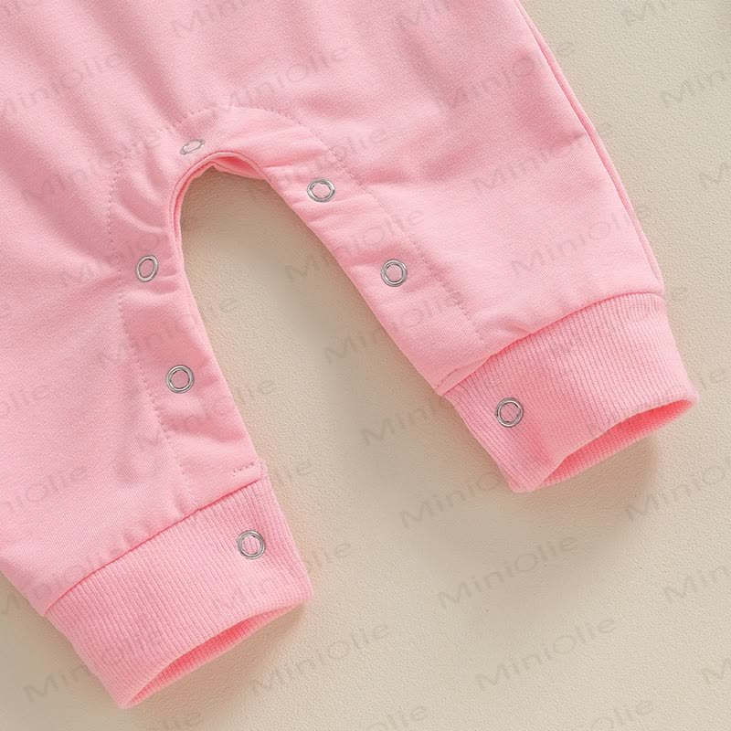 SANTA BABY MERRY MINI Baby Slogan Romper - image 14