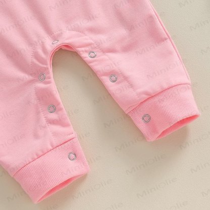 SANTA BABY MERRY MINI Baby Slogan Romper - image 14