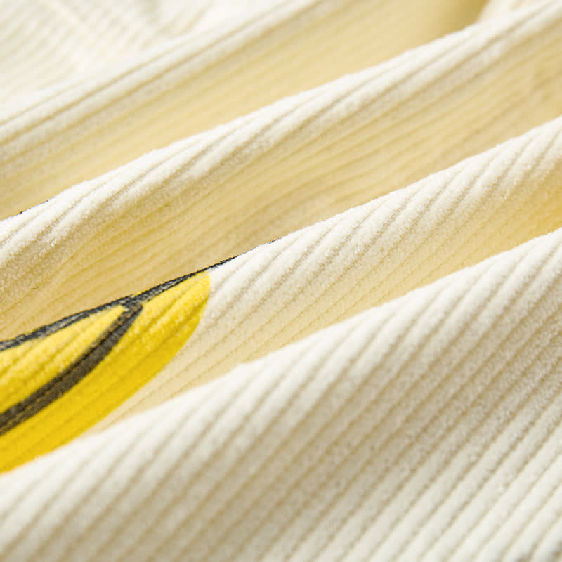 Baby Toddler Banana Corduroy Apricot Overalls - image 6