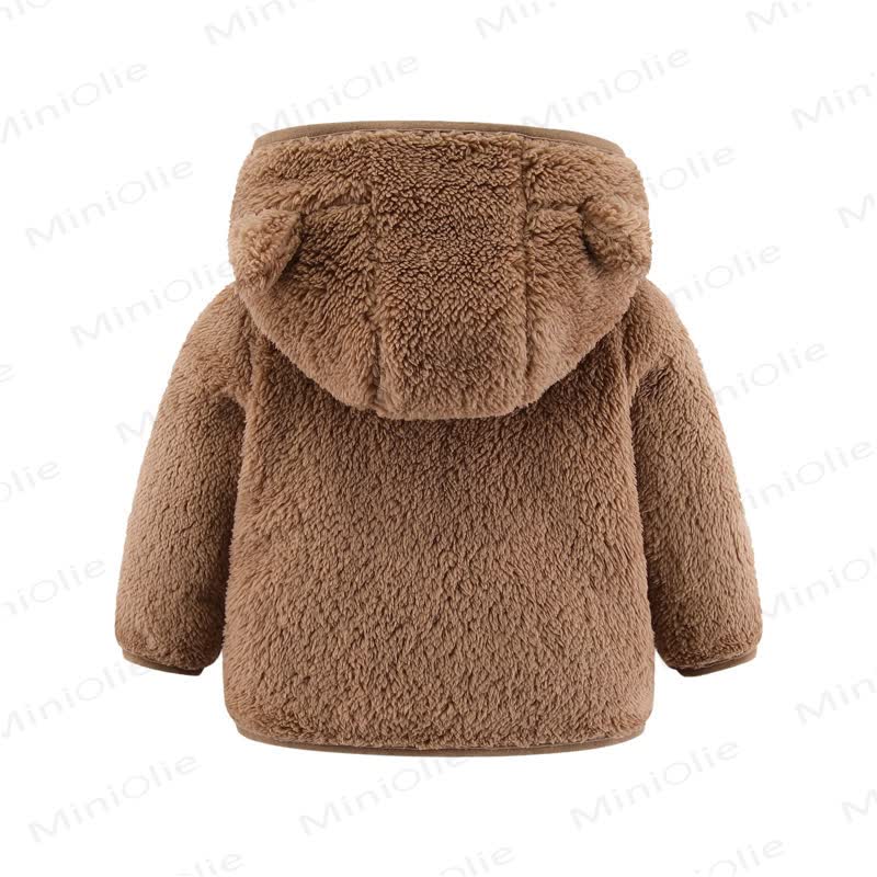 Baby Hooded Solid Color Outerwear - image 14