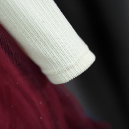 Baby Ribbed Mesh Dress and Cardigan - image 5