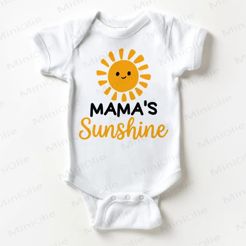 MAMA'S SUNSHINE Baby White Bodysuit - White - 18-24M - image 1