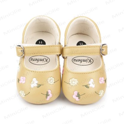 Baby Flower Embroidered Shoes - image 21