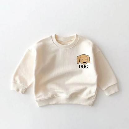 DOG Baby Toddler Golden Retriever Sweatshirt - image 2