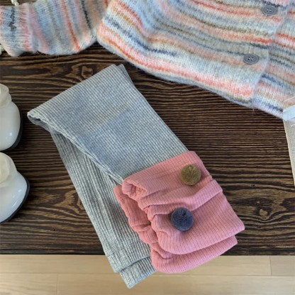 Toddler Kid Multicolor Sweater/Leggings - Grey Pants - 12Y - image 2