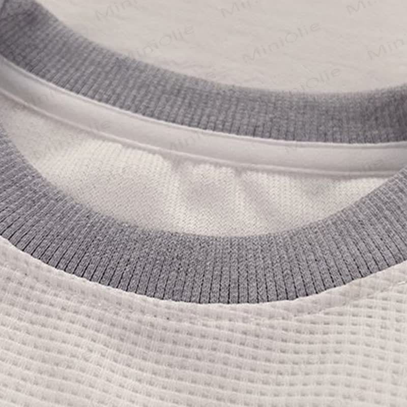 Baby Toddler Waffle Knit Lounge Tee and Short 2-piece Set - image 6