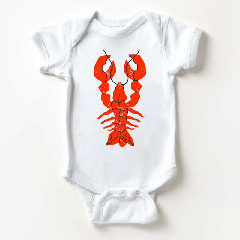 Baby Lobster White Bodysuit - White - 18-24M - image 1