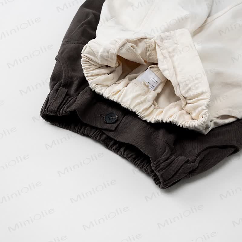 Baby Toddler Solid Color Loose Trousers - image 7