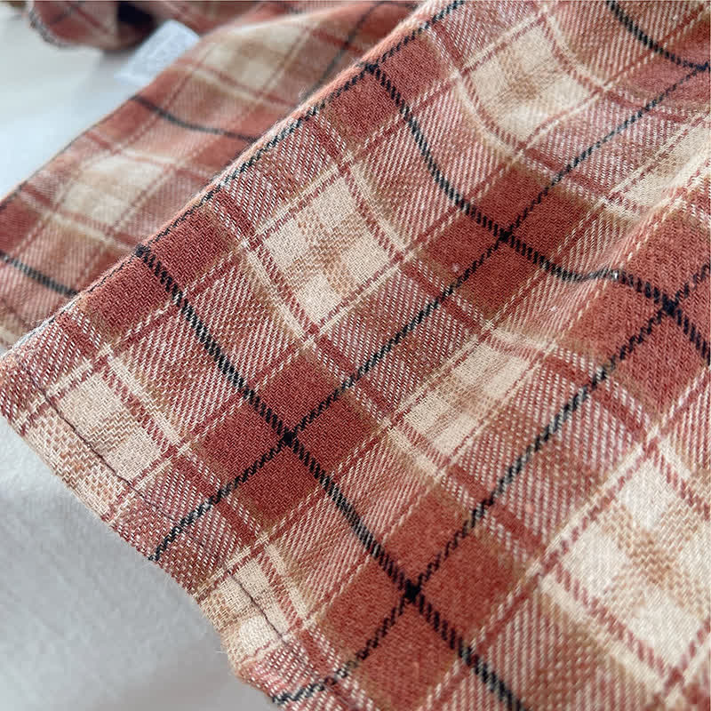 Baby Toddler Boy Plaid 2-piece Set - image 11