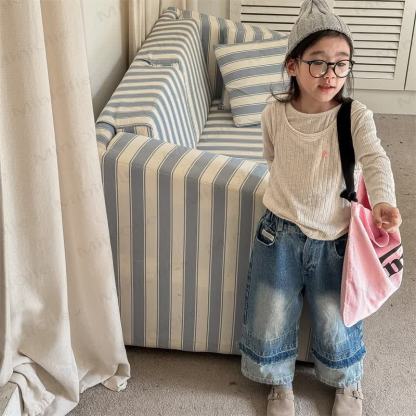 Baby Toddler Denim Pants - image 4