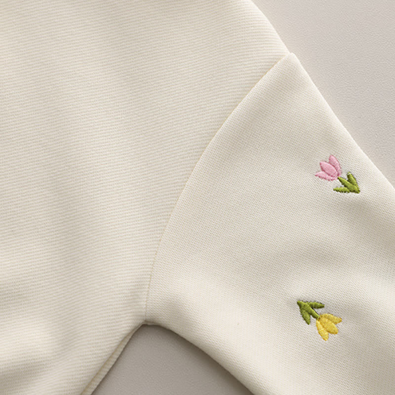 Toddler 2-Piece Lovely Flower Denim Set - image 8