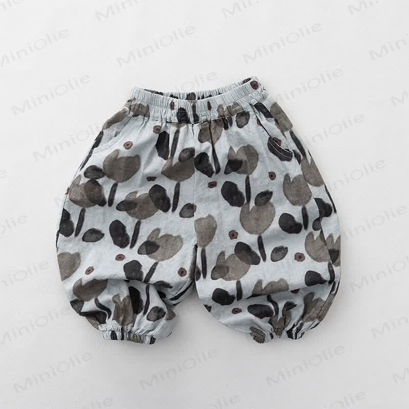 Toddler Cotton Pants - Apricot - 6-7T - image 5