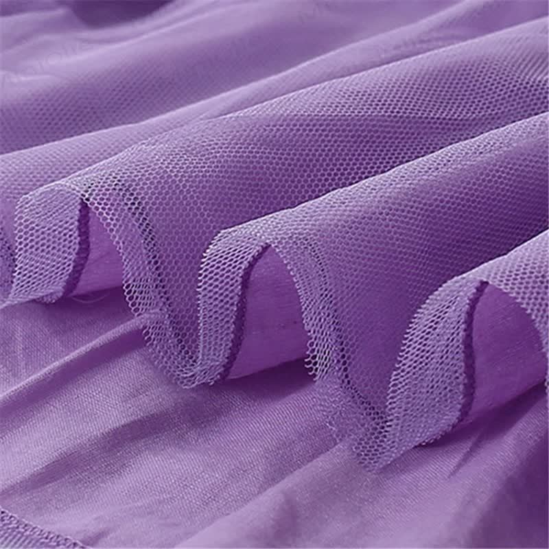 Toddler Purple Unicorn Tulle Lovely Dress - image 8