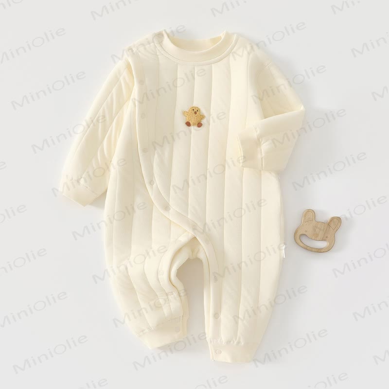  Baby Animal Cartoon Romper - Cream - 18-24M - image 5