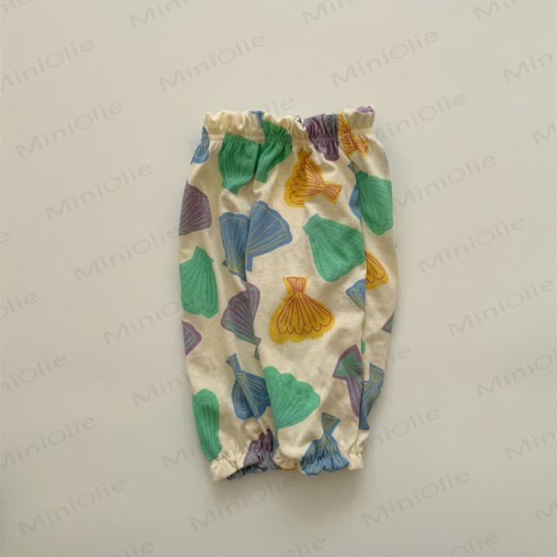 Toddler Tomato Dots Flower Plaid Pants - Shell - 6-7T - image 20