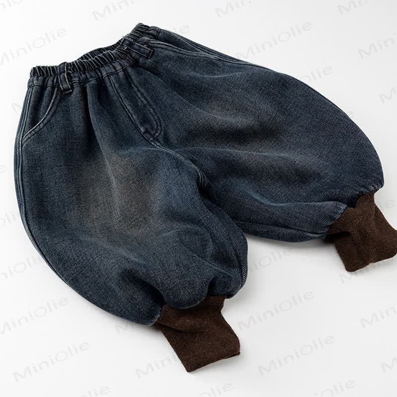GOOD LUCK Baby Toddler Bear Jean Pants - image 5