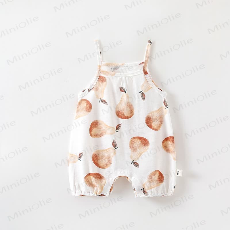 Baby Animal Print Romper - White - 3-4T - image 4