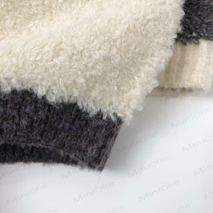 Kid Round Neck Pullover Knit Sweater - image 7