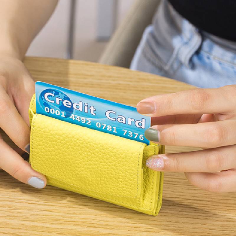 ☀️Mother's Day Hot Sale - Unisex Anti-Credit Card Fraud Folding Mini wallet